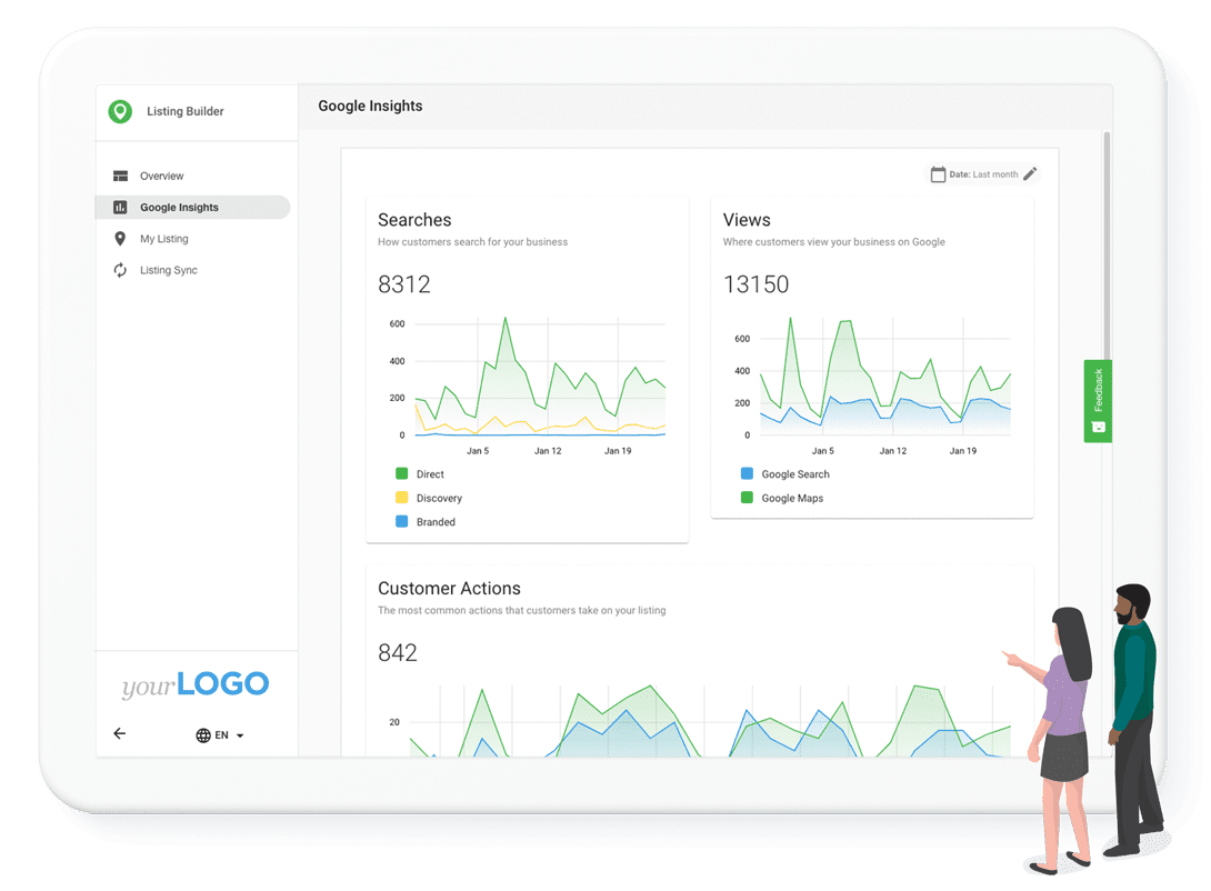 listings dashboard
